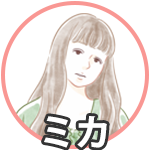 ミカ顔アイコン